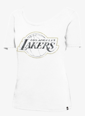 Los Angeles Lakers Women's Lux Sequins Runback Scoop - Angeles Lakers #4115796