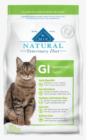 Cat Laying Down - Blue Natural Veterinary Diet Feline Hf Hydrolyzed #4115881