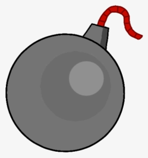 Bomb Clipart Black Object - Clip Art #4115929