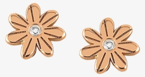 Diamond Daisy Stud Earrings - Tiffany Paloma Picasso Flower Earring #4116448