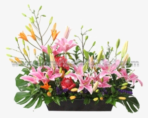Arreglo Floral Exotico Con Acapulcos - Arreglos Florales Con Lilis #4116555