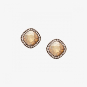 Classic Cushion Stud Earrings - Crystal #4116796