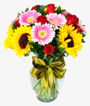 ¡entregas El Mismo Dia - Ramos De Flores Con Girasoles #4116802