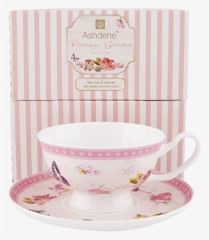 Vintage Garden Collection - Ashdene Bone China Teacup & Saucer Vintage Garden #4116878