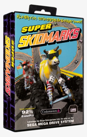 Super Skidmarks - Super Skidmarks Sega Genesis #4117311