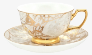 Crystalline Teaware White Celestite - Teacup #4117743