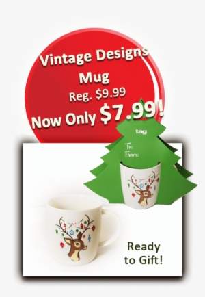 4 Vintage Mugs - Cartoon #4117792