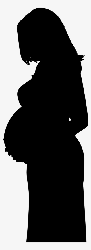 Pregnant Silhouette Png Download - Mother Silhouette #4118114