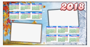 Calendarios 2018 Para Editar #4118946