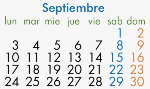 Calendario Laboral 2018 Septiembre - August #4119316
