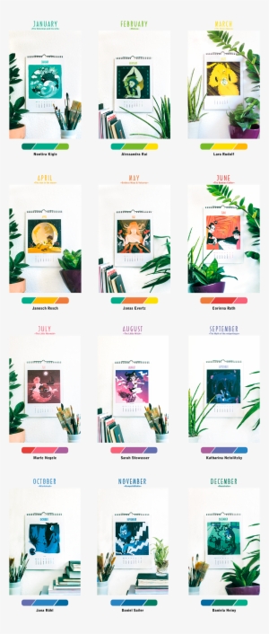 Calendario - Graphic Design #4119341