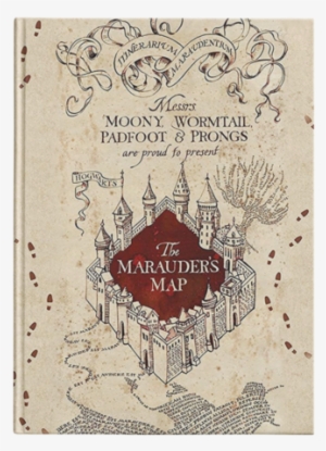 Harry Potter Marauder's Map Journal - Harry Potter Marauders Map Logo #4119789
