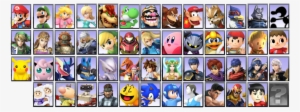 Roster Template - Vinyl Skin Designs Super Smash Bros Melee Brawl Mario #4119906