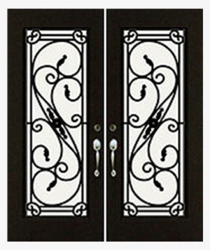 Wrought Iron Inserts - Screen Door #4120359