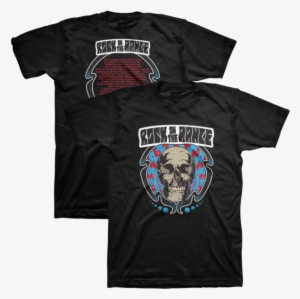 Deco Skull Tee Black - Nirvana T Shirt Original #4120379