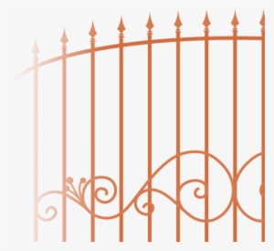 Wrought Iron Garden Gates - Fence #4120587