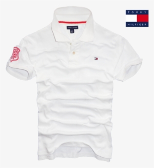 ~tommy Hilfiger White Solid Polo - Tunesien Trikot Wm 2018 #4120784