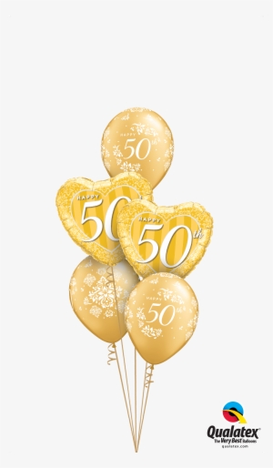 Get 50th Anniversary Classic Helium Balloons Delivered - 50th Balloons #4121036