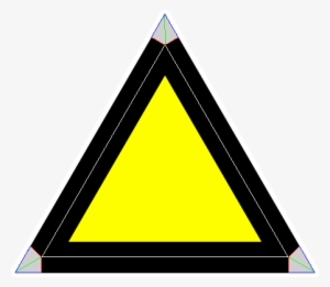 I Converted That To The Png, Added A White Line At - Triangle #4121328