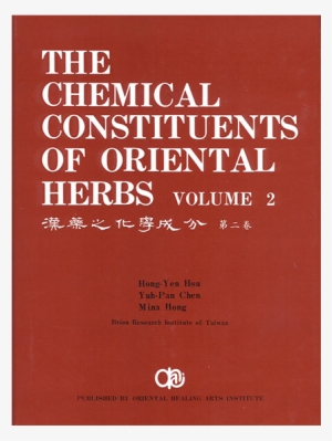The Chemical Constituents Of Oriental Herbs, Volume - Book #4122096