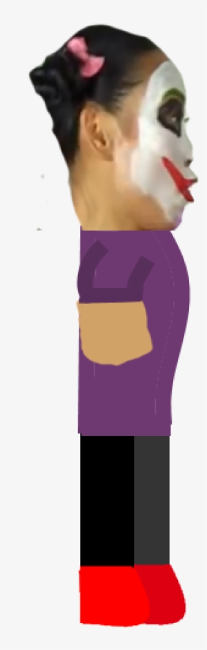 Joker Girl Side View - Girl #4122277