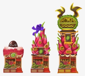 Lny Business Oriental Fruits Market Level 1to3 - Cartoon #4122332