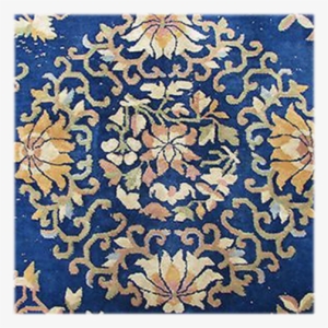 Oriental Blue Chinese Rug - Motif #4122435