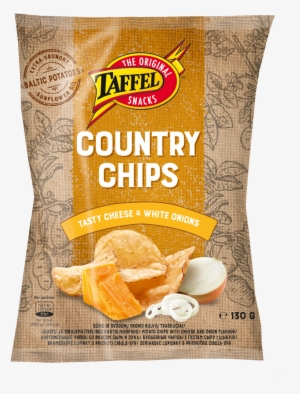 Potato Chips With Cheese And Onion Flavour - Taffel #4122579