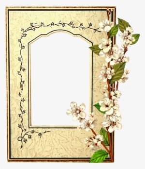 Marco De Foto Flores Blancas - Marco De Fotos Primera Comunion #4123233