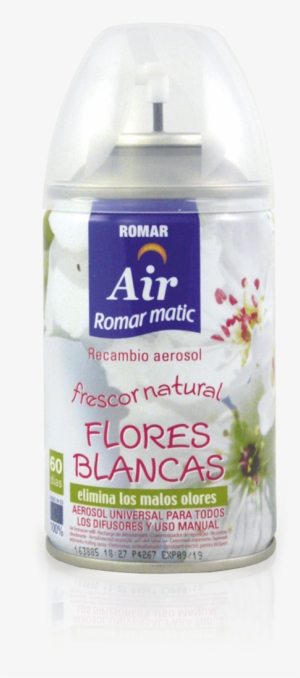 Recambio Aerosol Automático Flores Blancas - Aerosol Spray #4123248