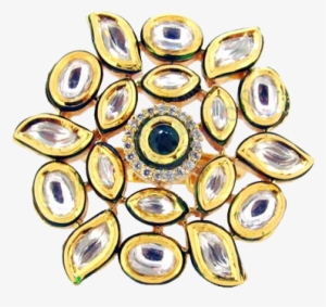 The Kundan Jewellery Is Also Known As Kundan Keshari, - Crystal #4123506