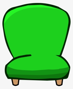Png - Green Chair Clip Art #4123560