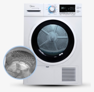 Lavadoras Secadoras - Lavadora Secadora Frontal Midea Mlsf 100 10kg 8kg #4123862