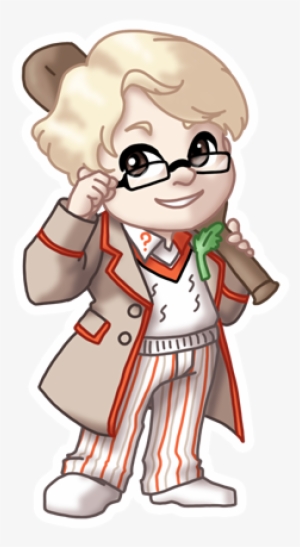 Chibi 5th Doctor By Twinenigma - Doctor Who Fifth Doctor Chibi #4124059