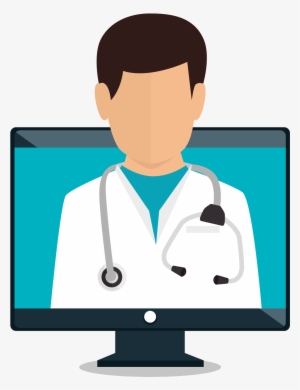 Doctor Online - Dentist Vector #4124242 Doctor Online - Dentist Vector #4124242