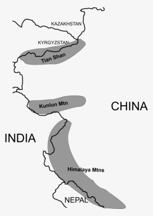 Kunlun Shan And Tian Shan #4124614
