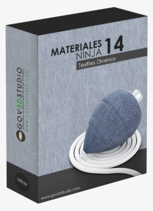 Caja Materiales Ninja 14 Textiles Diversos - Eye Shadow #4124888 Caja Materiales Ninja 14 Textiles Diversos - Eye Shadow #4124888