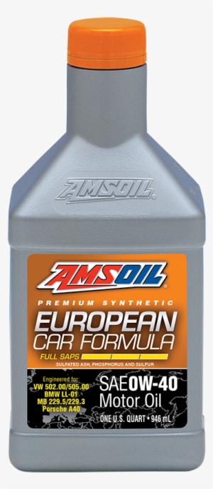 Amsoil Expands European Line With Addition Of 0w-40 - European Car Formula 5w 40 Classic Esp Synthetic Motor #4125481