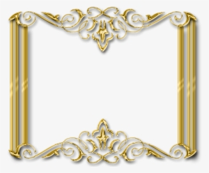Frame Gold Transparent Png Pictures - Golden Frame Design Png #4125563