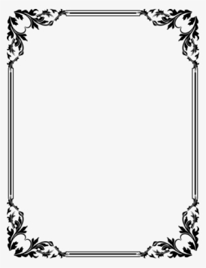 Download Vector Frame Png Png Images - Border Design Png #4125752