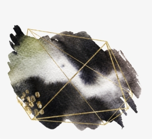 Black Ink Stain Decorative - Portable Network Graphics #4125984