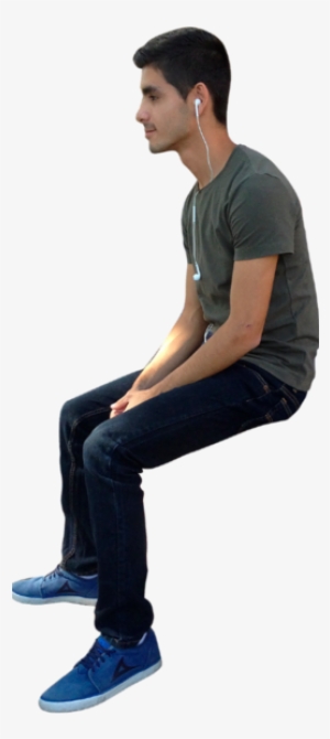 Share This Image - Personnage Assis Png #4126335