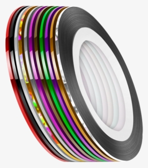 Maychao 2m Diy Nail Strip Metal Wire Line Sticker For - Nail Art #4127214