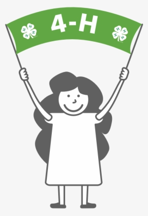 Banner Girl 2 - Cartoon #4127467