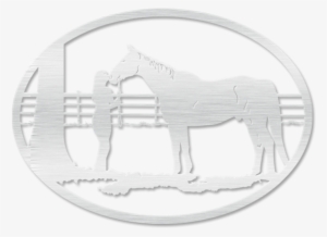 Girl And Horse Silhouette - Mane #4127491 Girl And Horse Silhouette - Mane #4127491