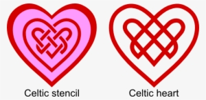 The - Celtic Knot Love Heart #4127871