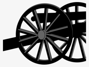 Canon Clipart Civil War Cannon - Civil War Clipart Black And White #4128682