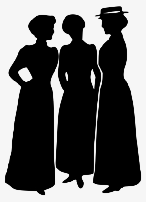 This Free Icons Png Design Of Ladies Chatting #4129169