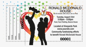 Ronald Mcdonald Raffle Ticket - Ronald Mcdonald House #4129385