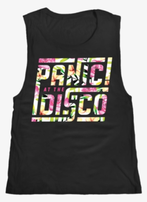 Black Floral Tank - Floral Tank #4129915